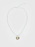Wishes Granted Dainty Pendant Necklace Silver Yellow
