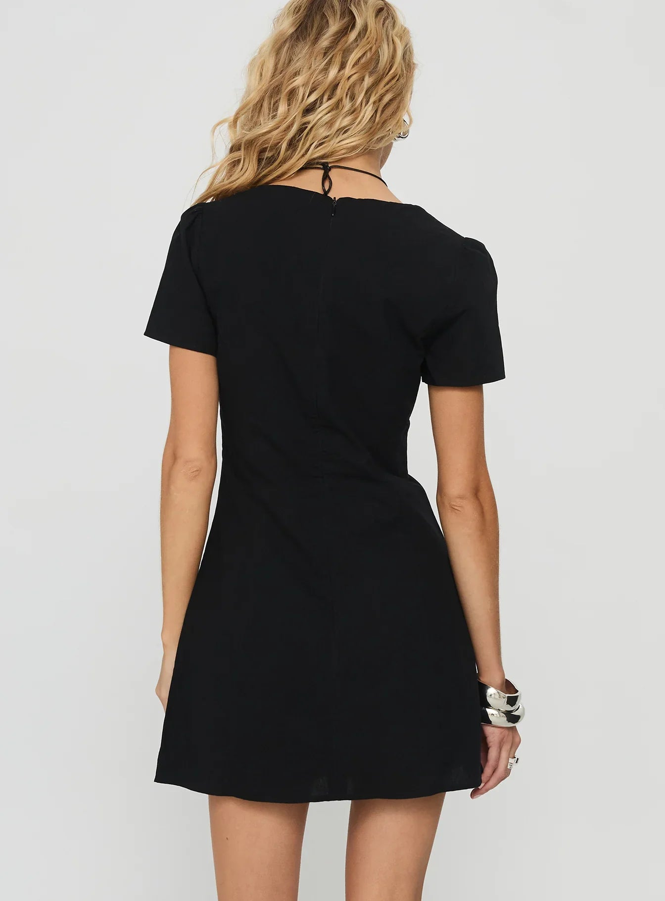 Loveliness Playsuit Black Tall