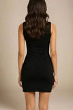 Sofie Bodycon Mini Dress Classic Black