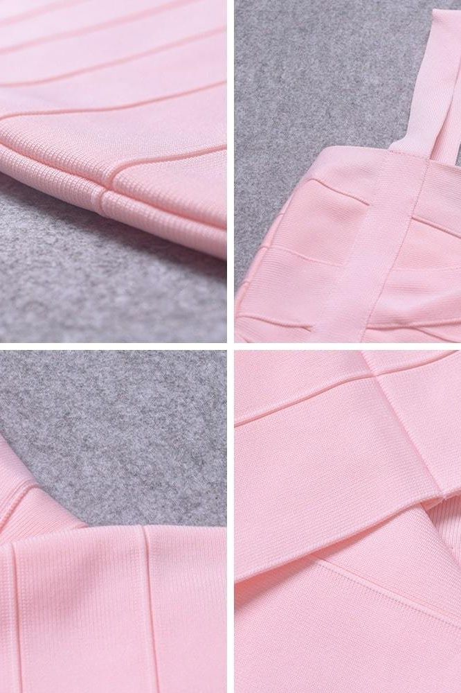 Heidi Bandage Mini Dress Dusty Pink Sale