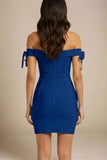 Penelope Bandage Mini Dress Royal Blue
