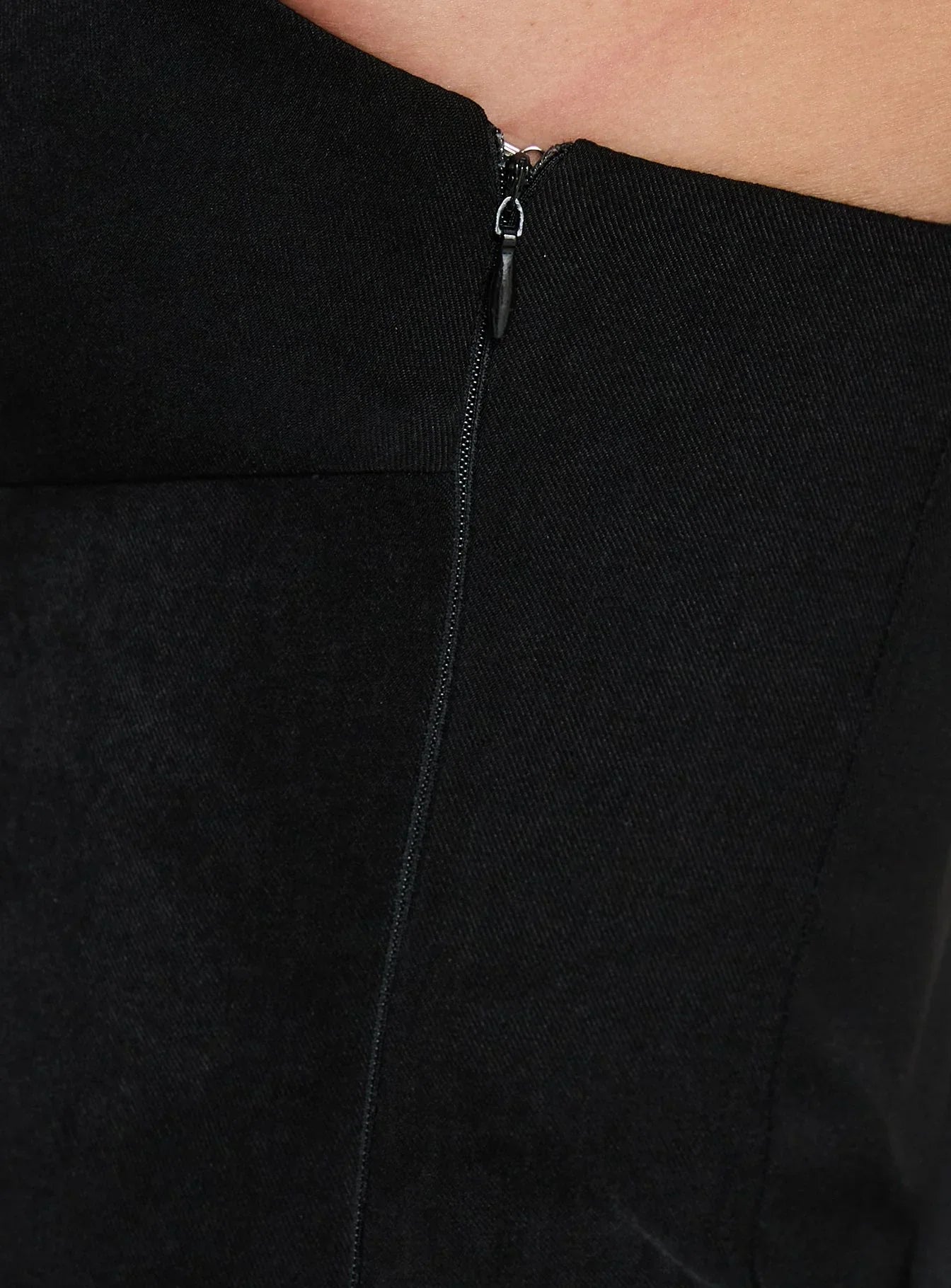 Piatta Wrap Playsuit Black