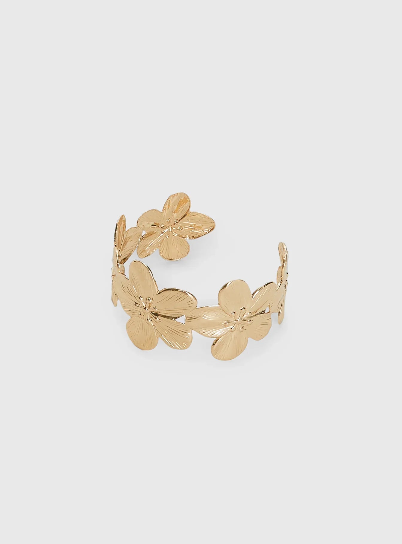 See You Soon Cuff Gold