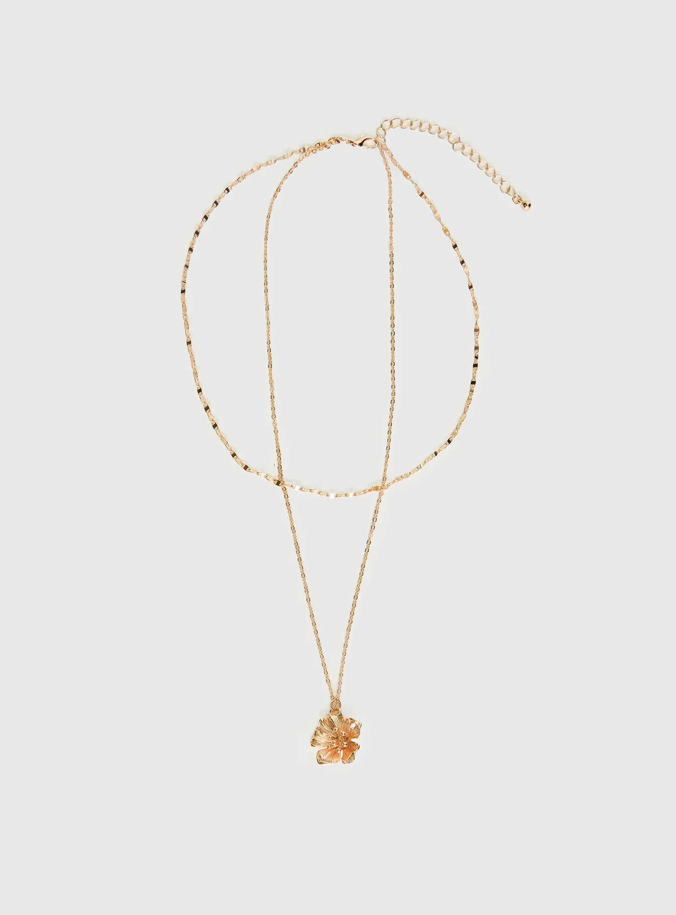 Osias Hibiscus Necklace Pack Gold