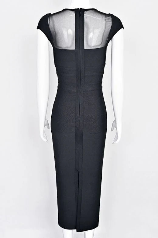 Rory Bandage Maxi Dress Classic Black