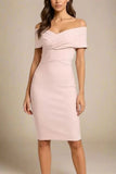 Bea Bandage Dress Nude Sale