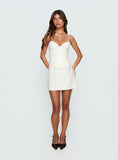 Julisa Corset Mini Dress White