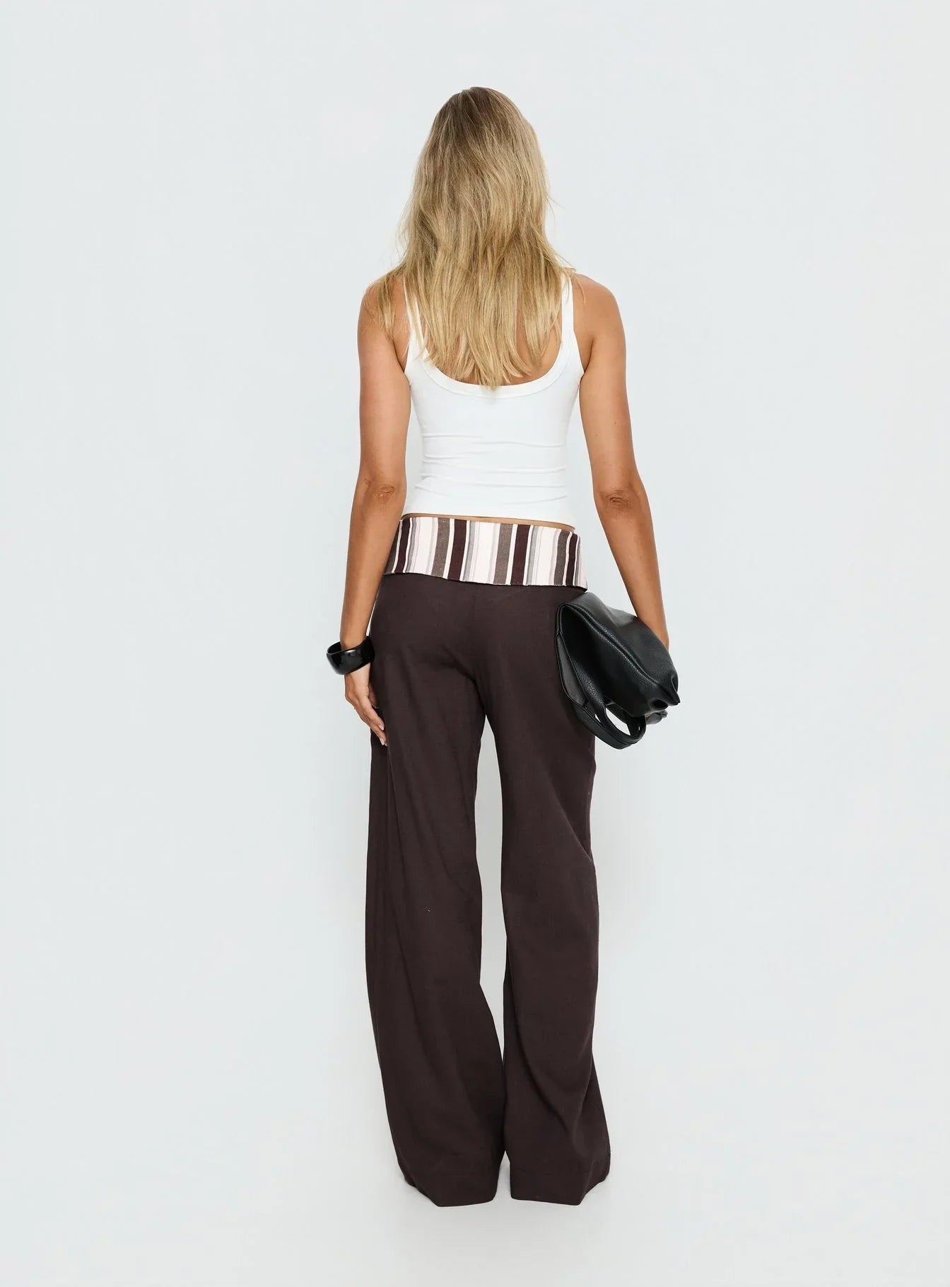 Quenlin Folded Straight Leg Pant Multi