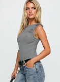 Magnetism Bodysuit Grey