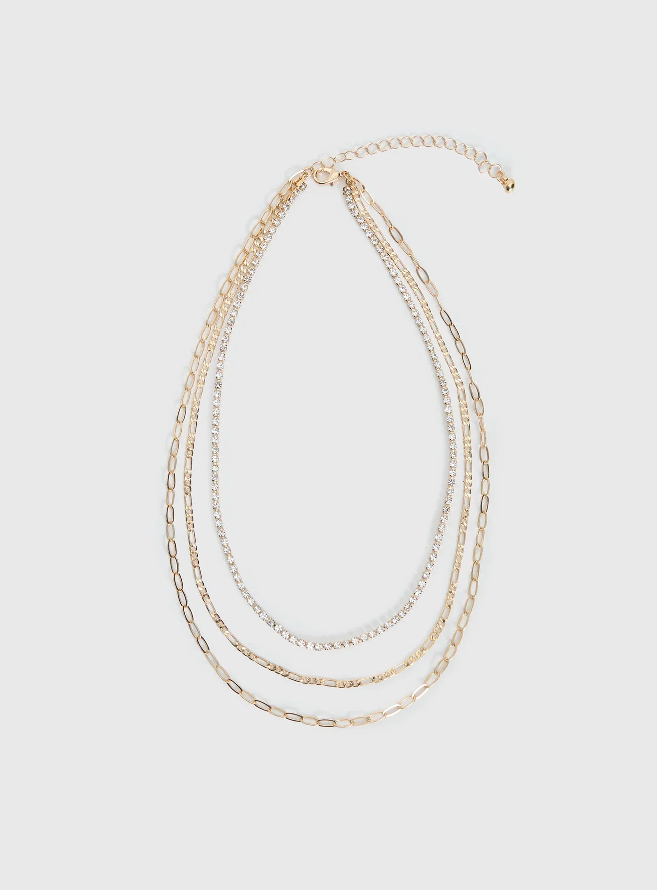 Gleaming Necklace Gold