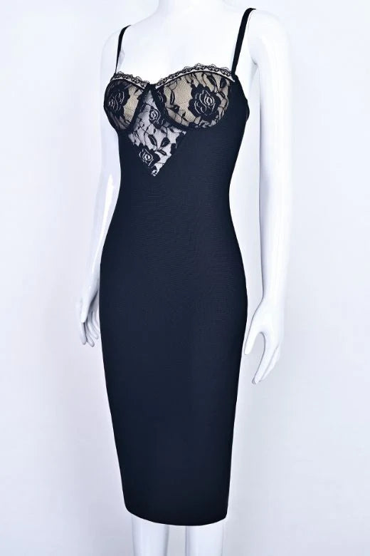 Larissa Bodycon Dress Classic Black