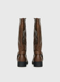 Wrecked Western Boots Brown