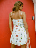 Jaye Mini Dress White Multi