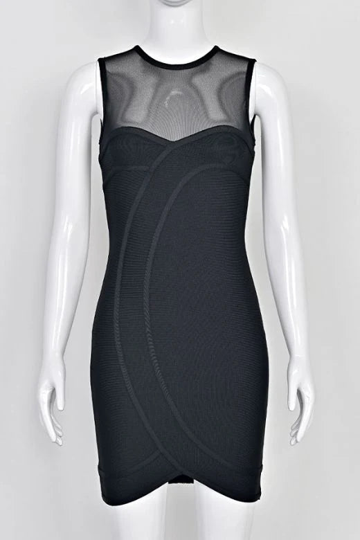 Aspen Bodycon Mini Dress Classic Black