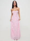 South Of France Maxi Dress Pink