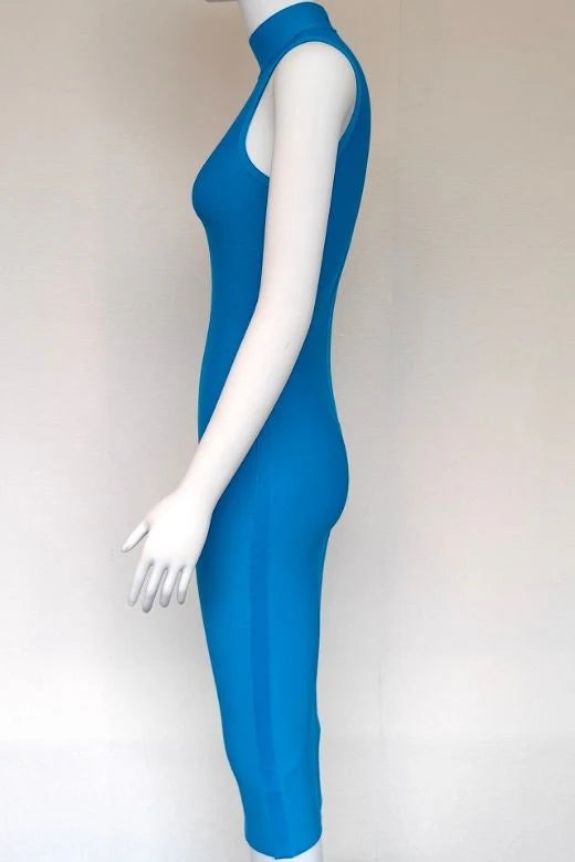 Layla Bandage Midi Dress Sky Blue