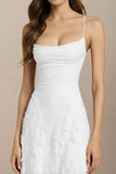 Ivy Bodycon Maxi Dress White Pearl