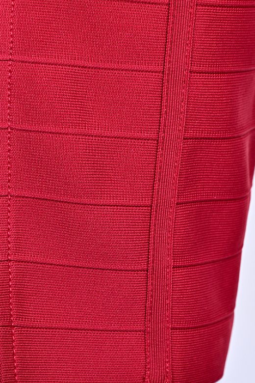 Breanna Bandage Dress Chilli Red