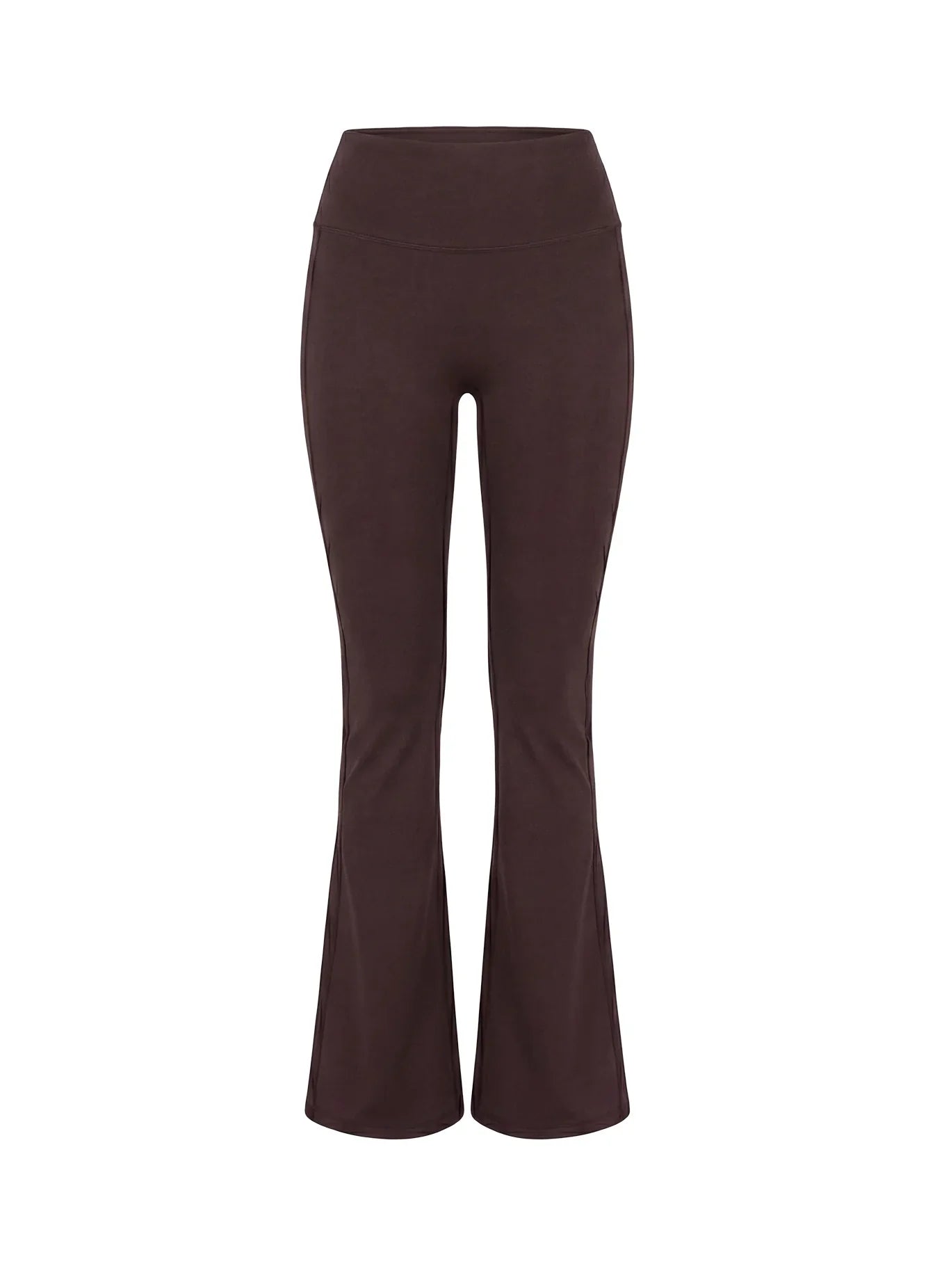 Energize Active Invisible Scrunch Flare Leggings Brown