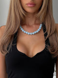 Orlynn Beaded Necklace Blue