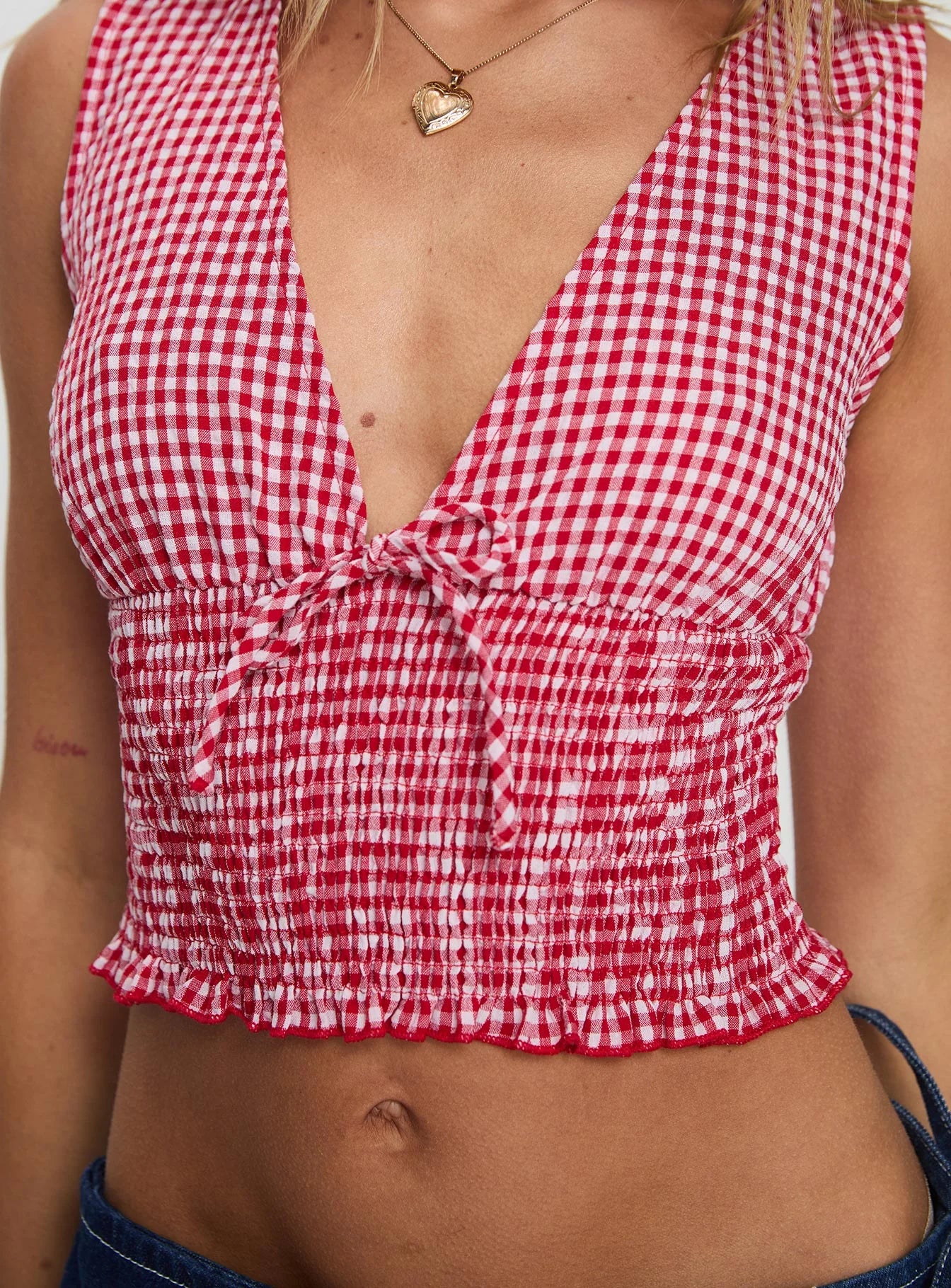 Mixing It Up Top Red White