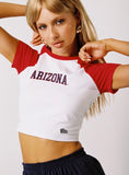 U of A Homerun Tee Red White