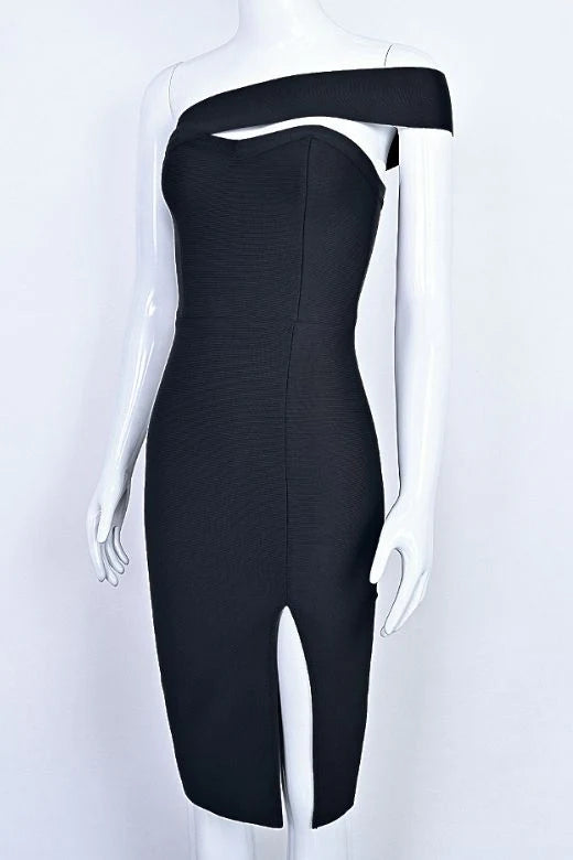 Gianna Bandage Dress Classic Black