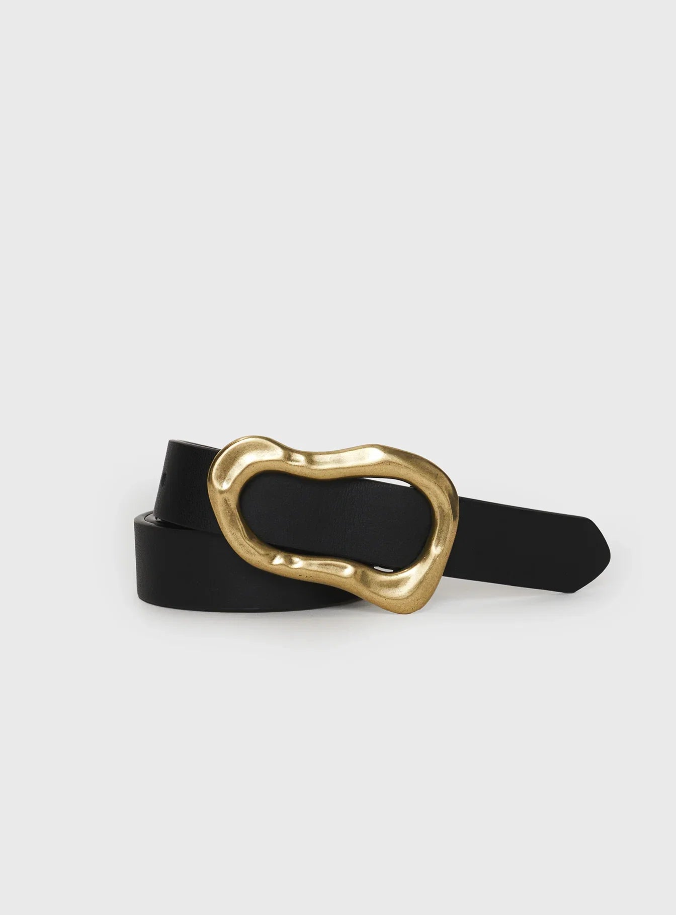 Leto Belt Black Gold