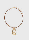 Neroli Necklace Gold Brown