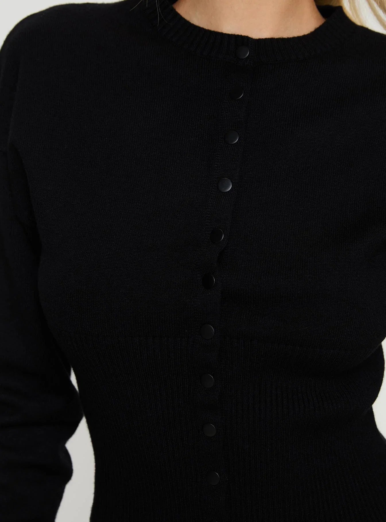 Head In The Clouds Cardigan Onyx