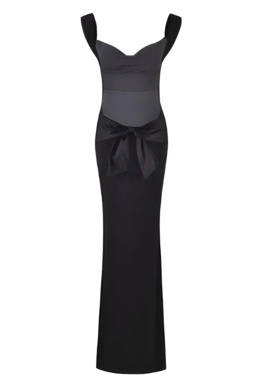 Harper Bodycon Maxi Dress Classic Black