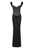 Harper Bodycon Maxi Dress Classic Black