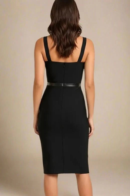 Beth Bandage Corset Dress Classic Black Sale
