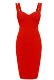 Kate Bandage Dress Lipstick Red