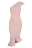Avery Bandage Dress Dusty Pink Sale