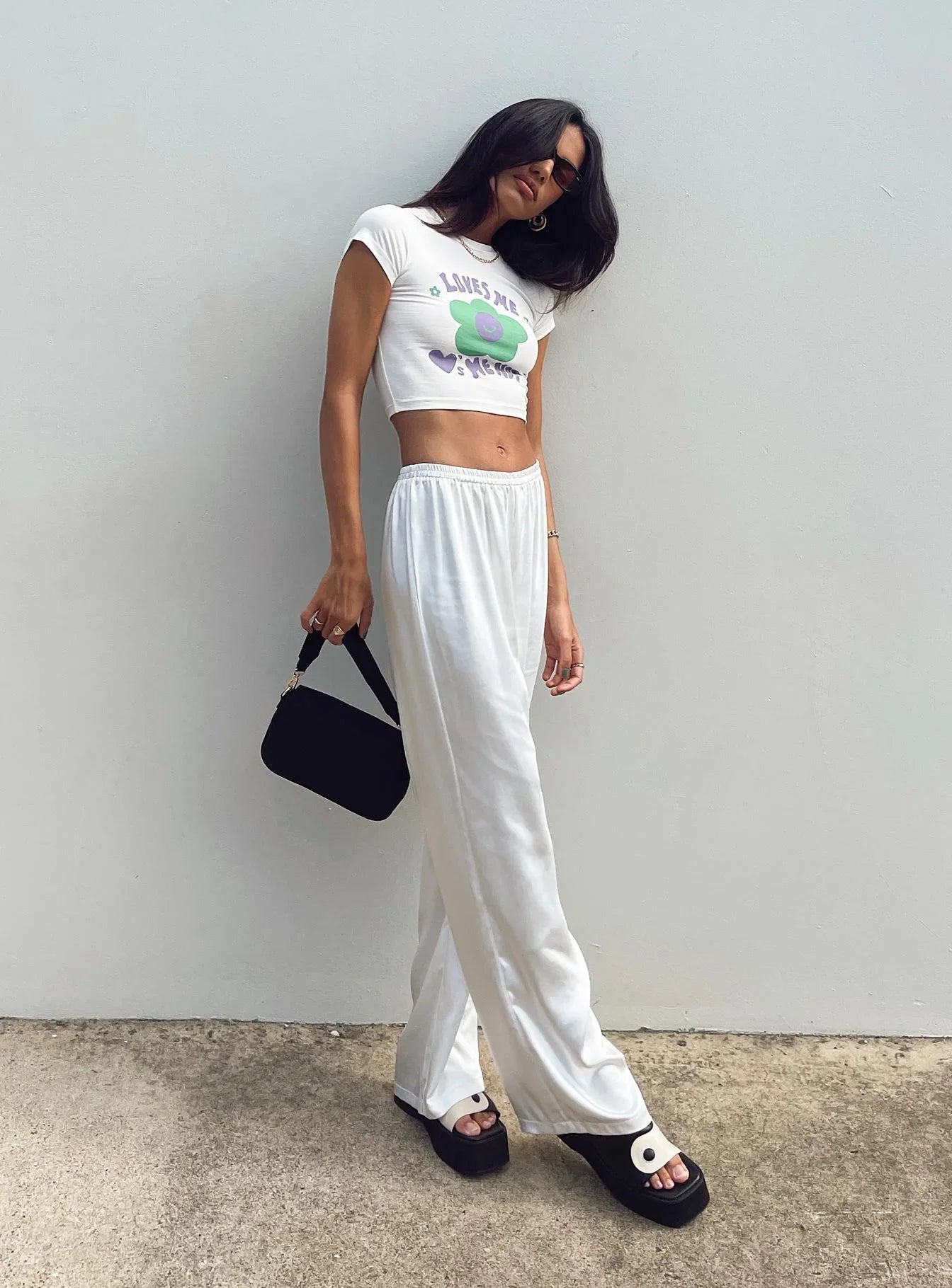 Nixie Pants White