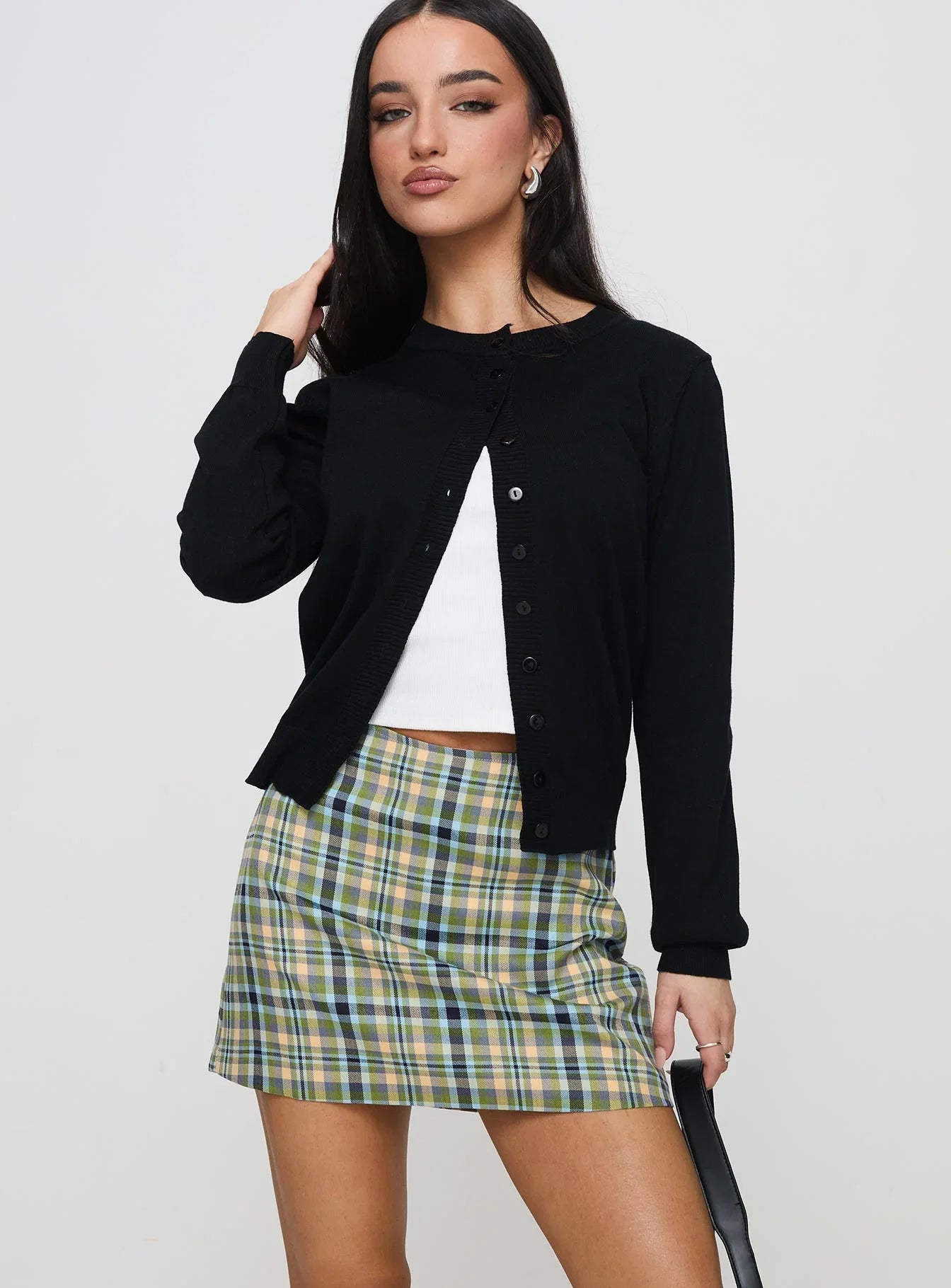Jacklin Mini Skirt Multi Check