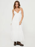 Koko Maxi Dress White