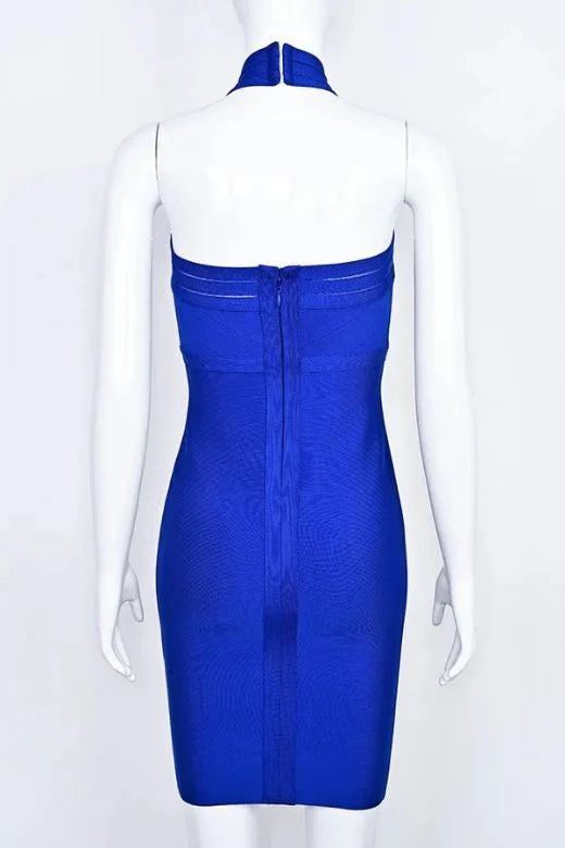 Eden Bandage Dress Royal Blue