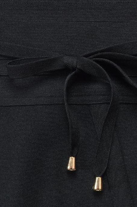 Bek Bandage Dress Classic Black