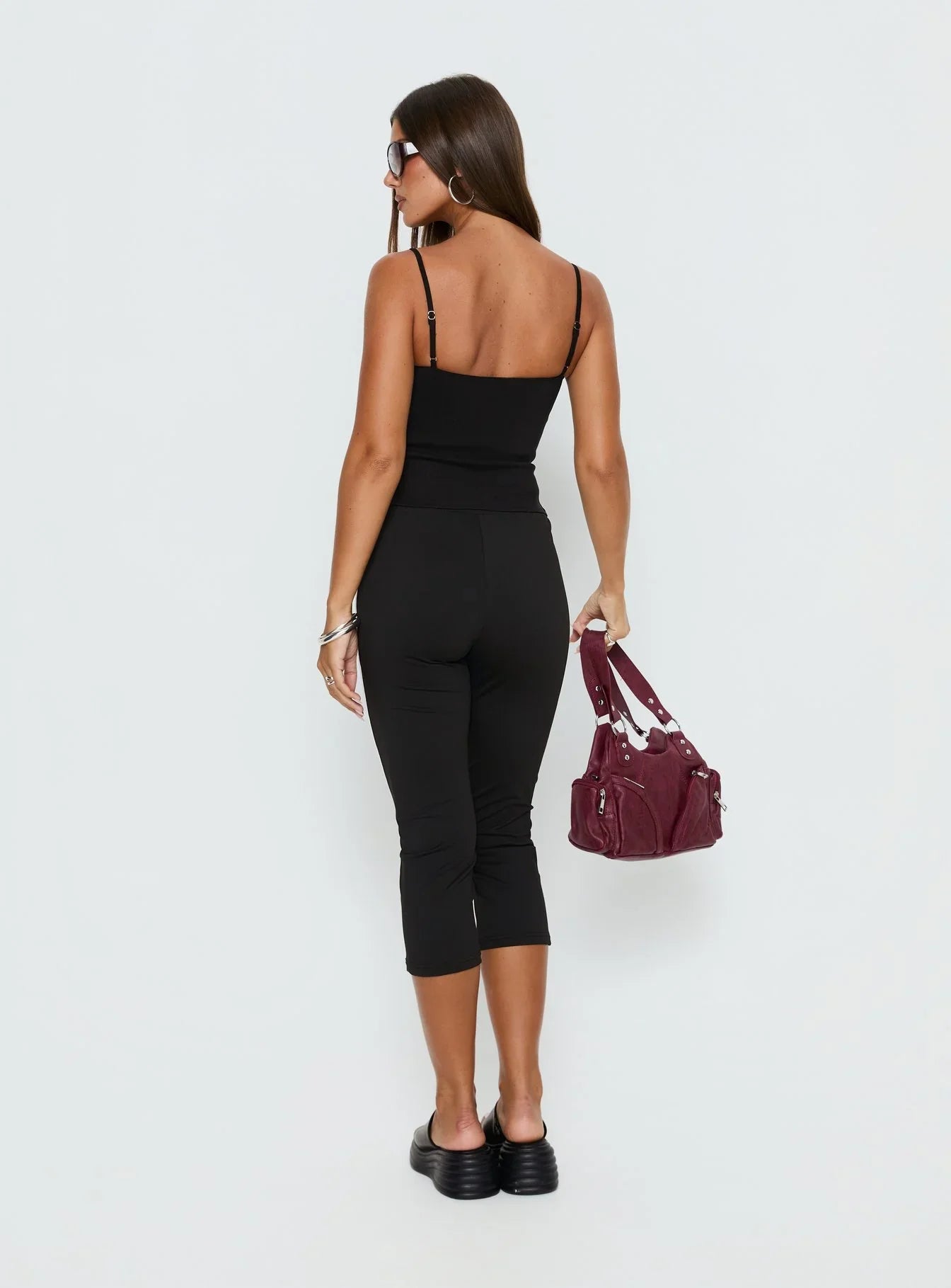 Jobey Capri Pants Black