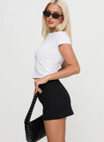 Stokes Mini Skirt Black