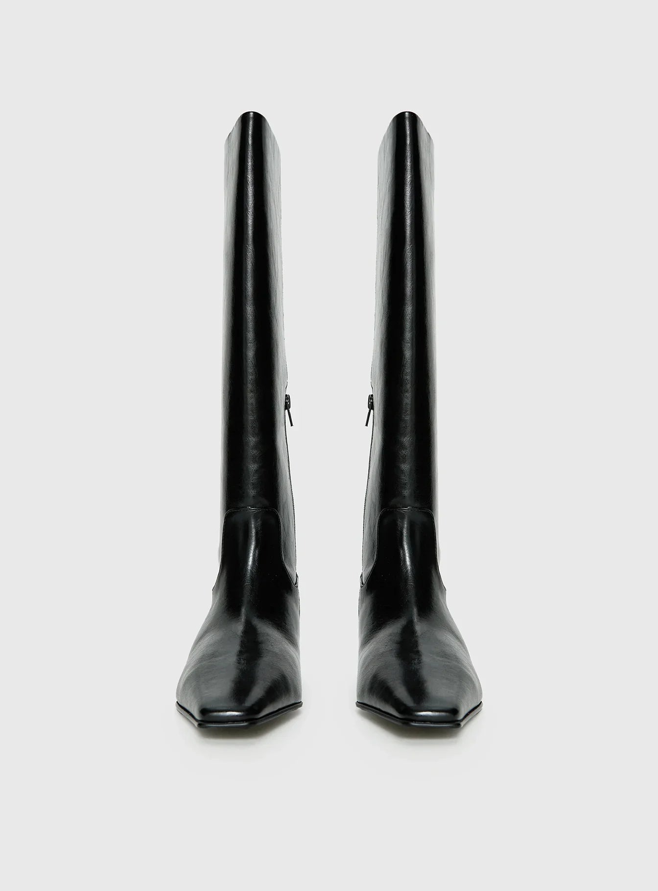 Dance For You Knee High Boots Black