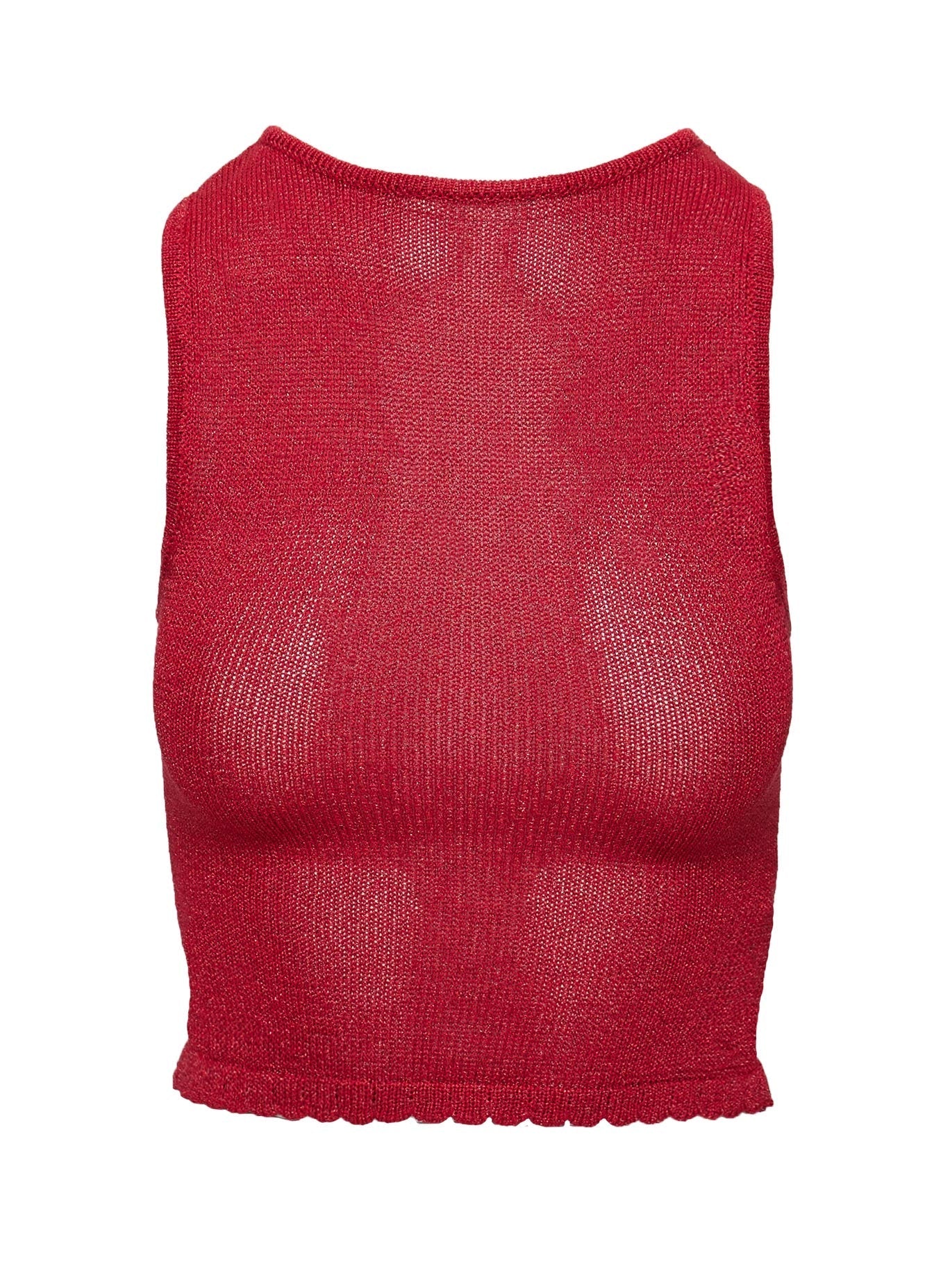 Hugs Kisses Knit Top Red