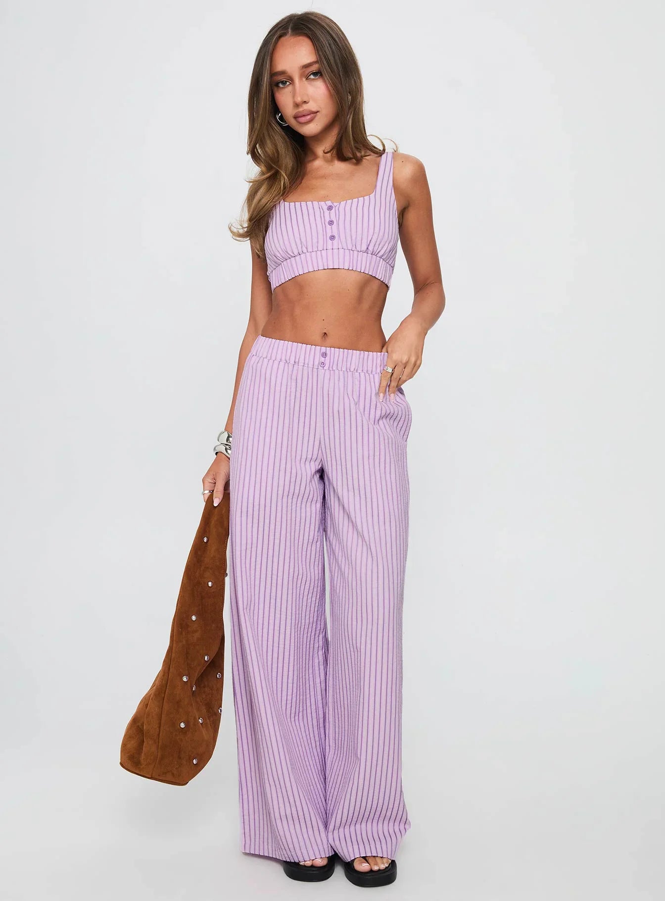 Malokai Wide Leg Set Multi Pink