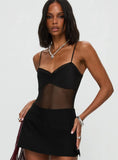 In The Club Bodysuit Black