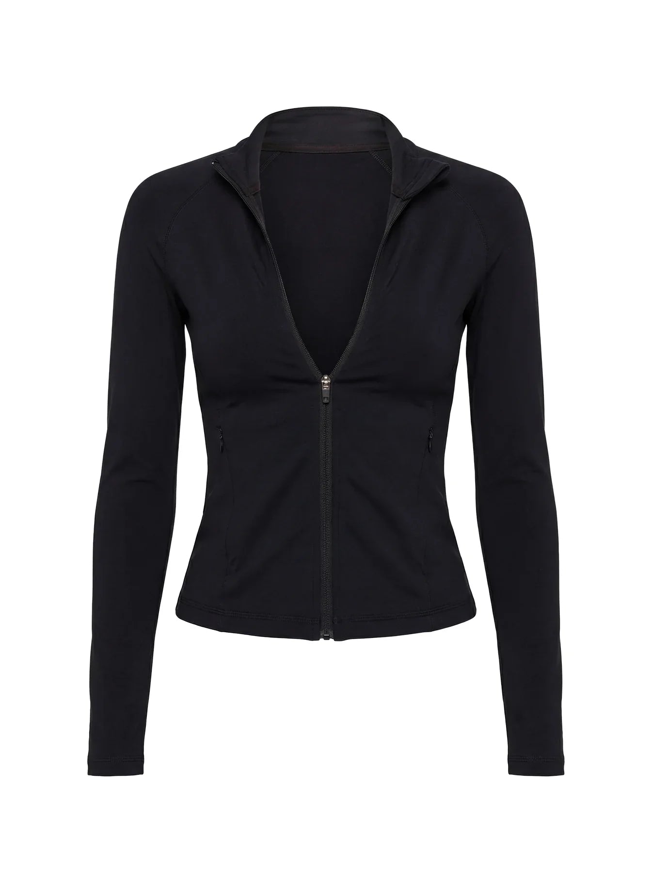 Pivot Active Zip Through Jacket Black