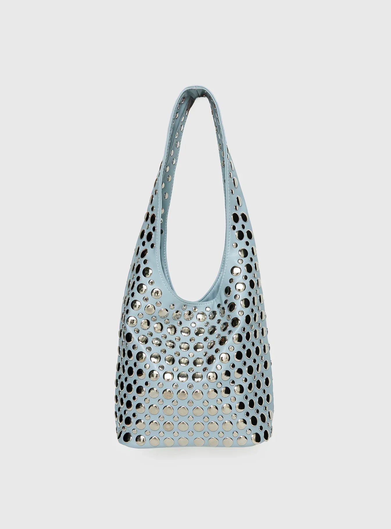 In The Crowd Shoulder Bag Blue / Silver