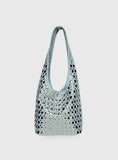 In The Crowd Shoulder Bag Blue / Silver