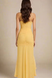 Noah Bodycon Wrap Midi Dress Sun Yellow